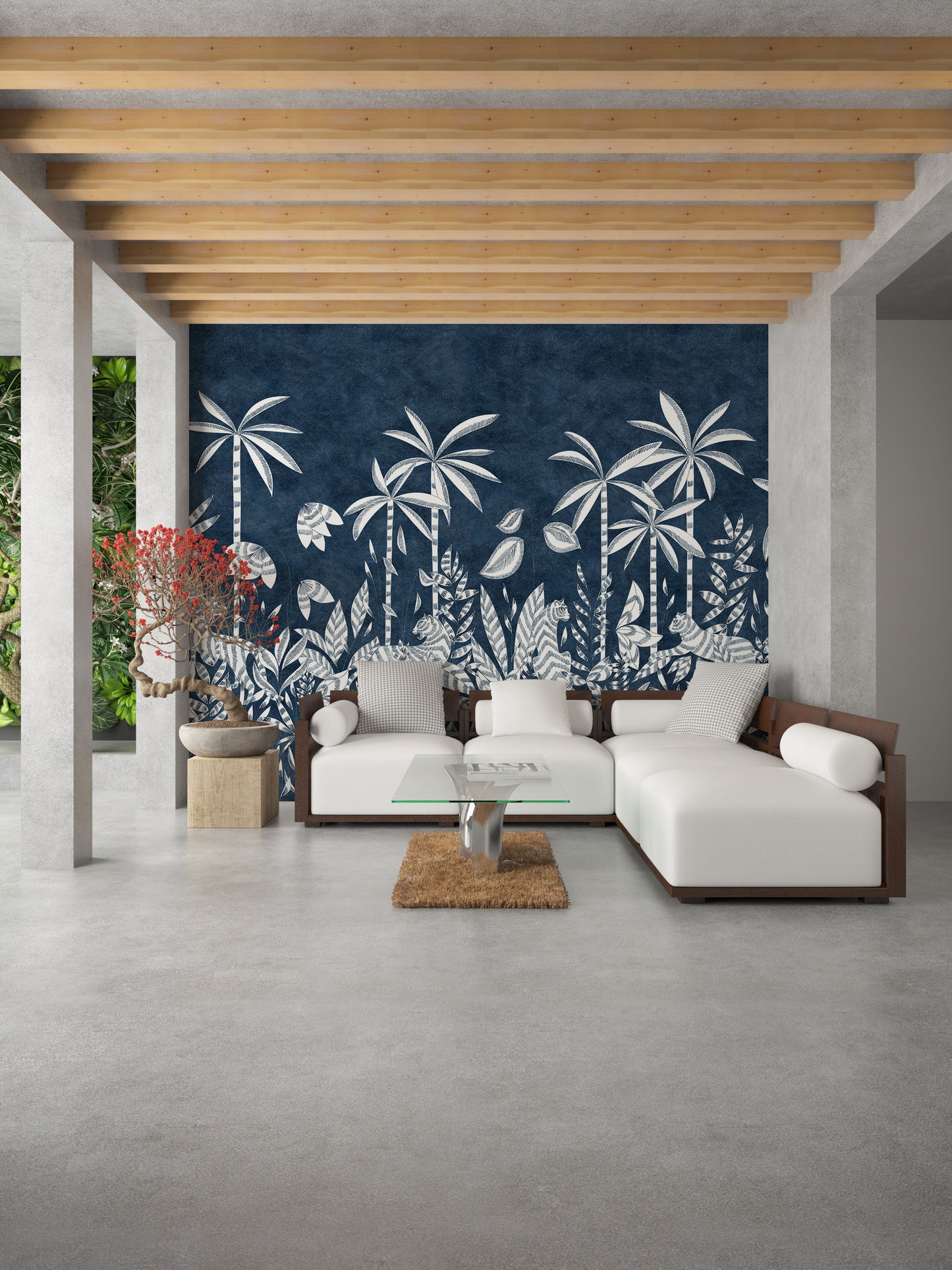 Palmeras Tropicales y Tigres