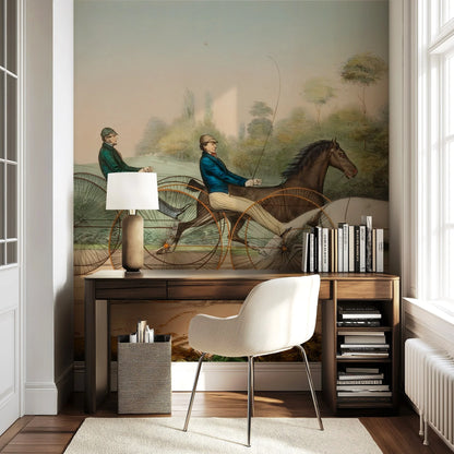 Vintage Horse Race