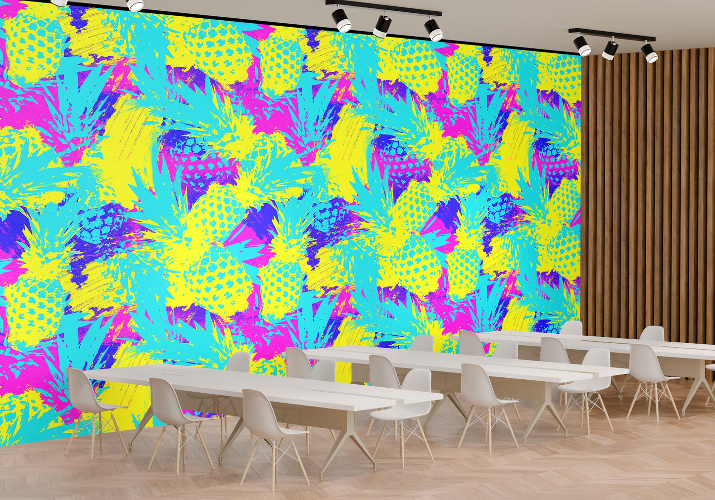 Piñas Pineapples Grunge