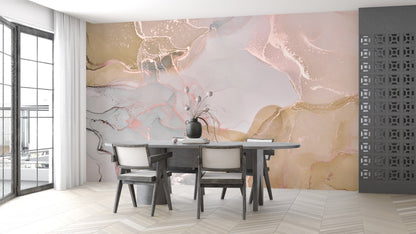 Cool Liquid Marble Light Tones