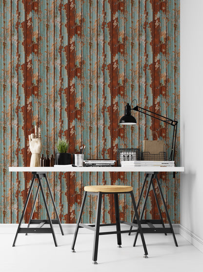 Lámina Corrugada Oxidada III