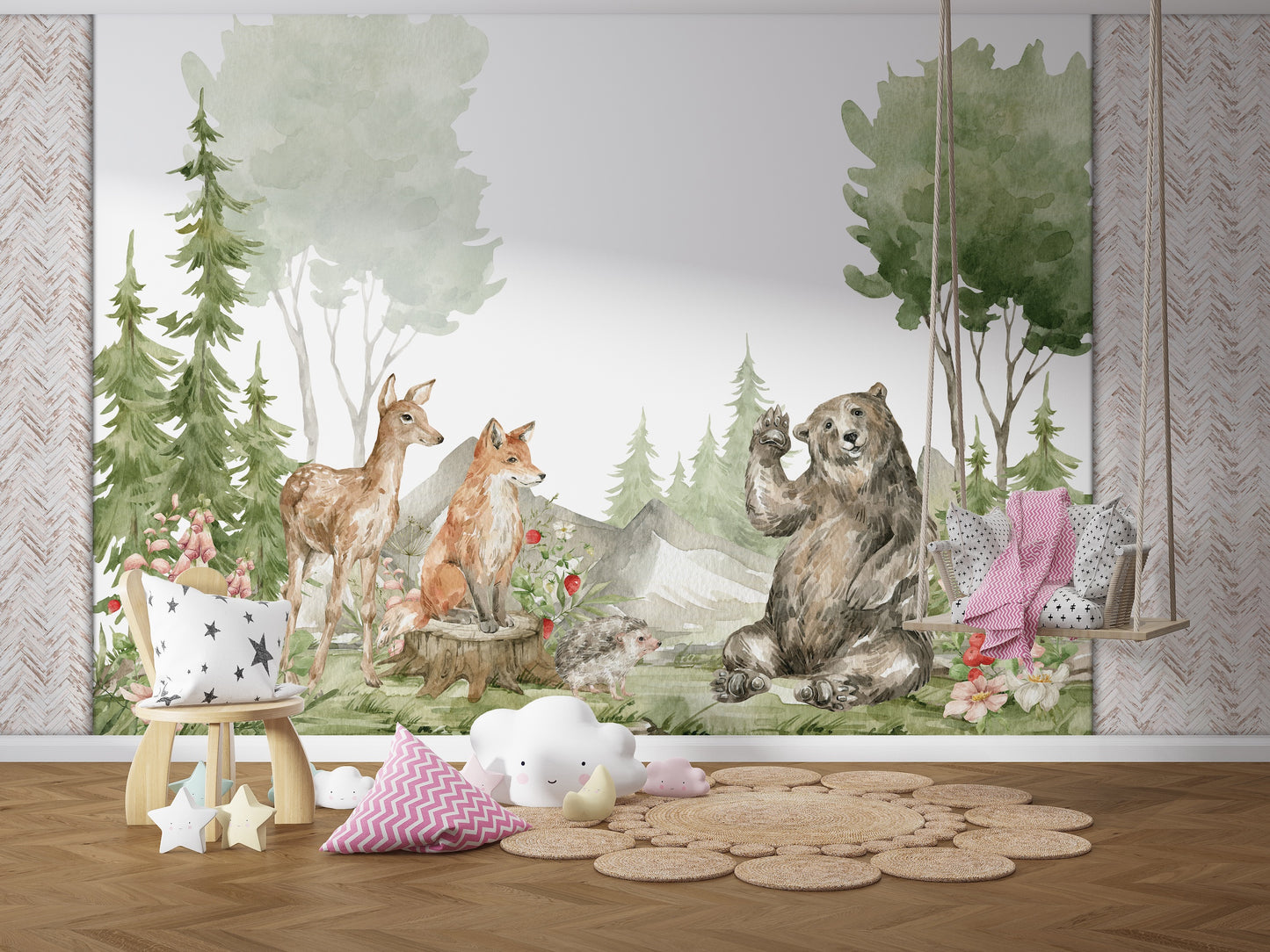 Bosque Zorro, Oso, Venado y Puercoespín