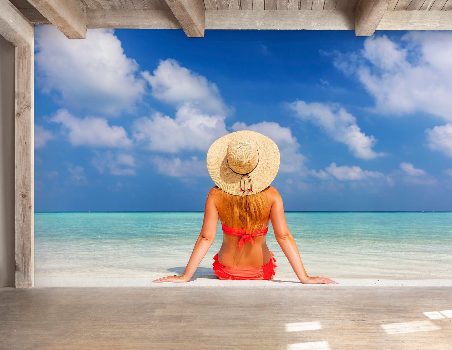 Chicas Modelando en la Playa