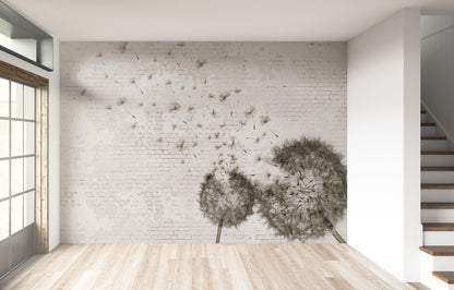 Muro Ladrillo Off White y Dandelion