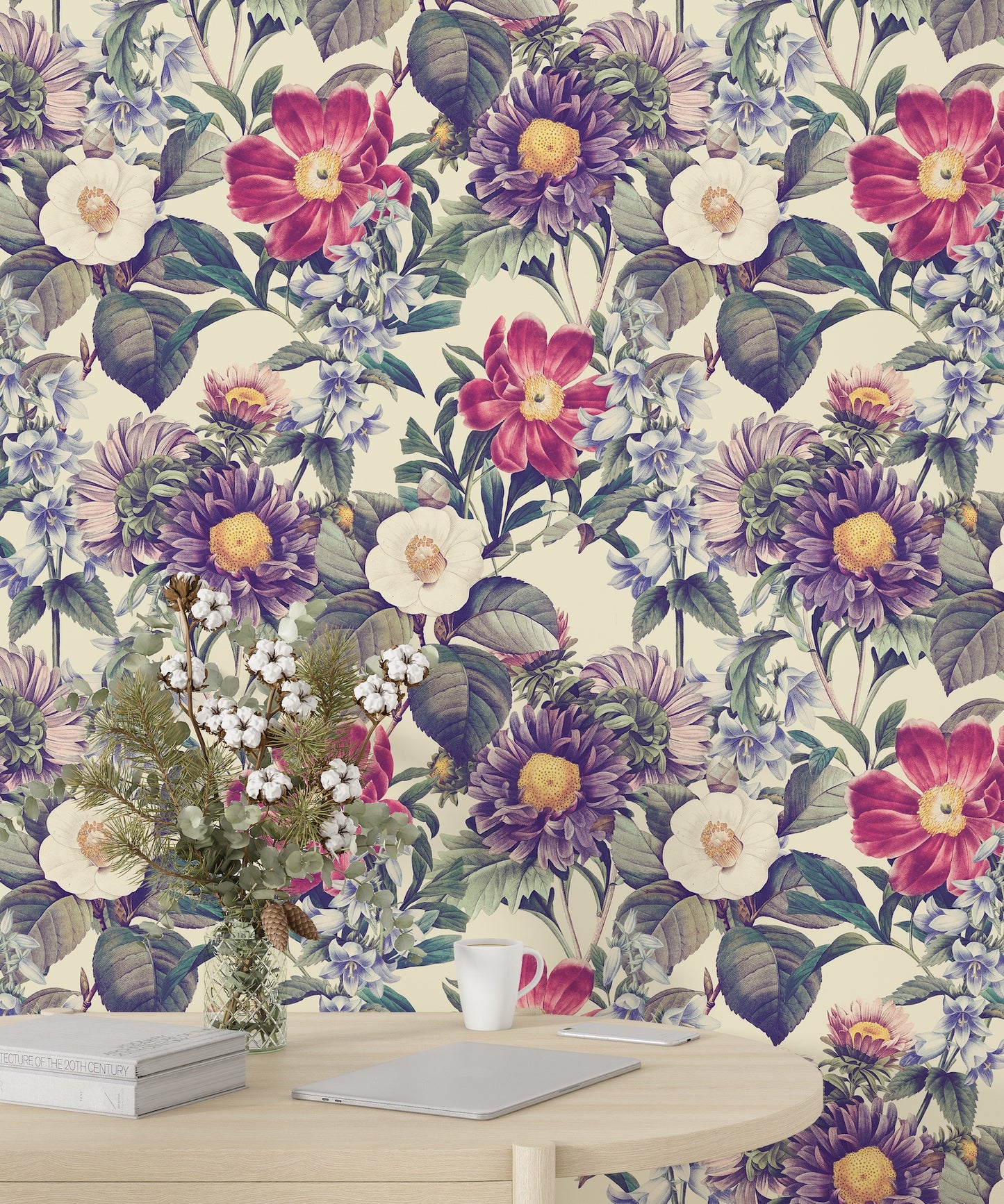 Patrón Floral Flores Preciosas