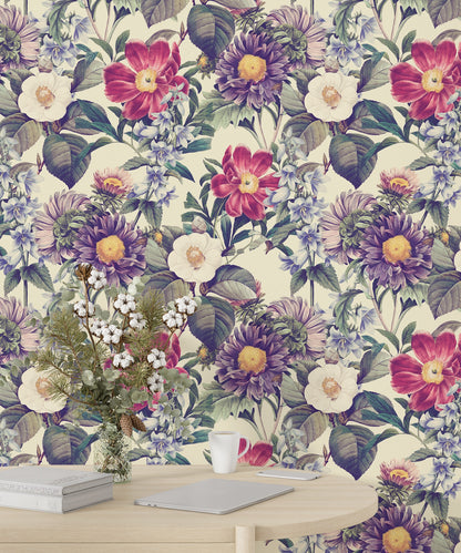 Patrón Floral Flores Preciosas