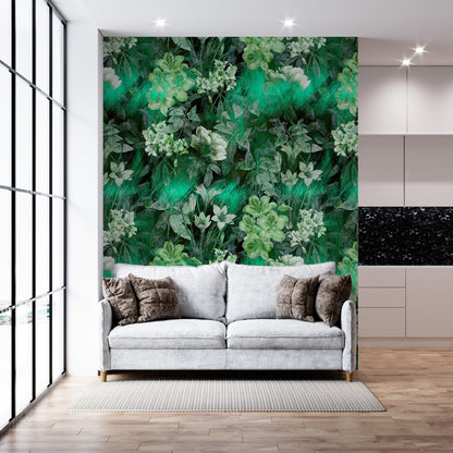 Beautiful  Green Garden Texture