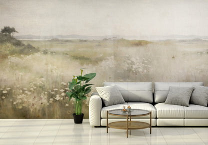 Pintura Paisaje Campo Provinciano