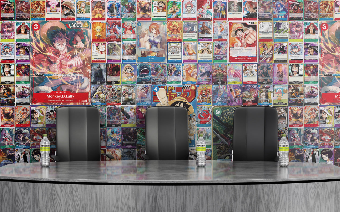 Collage One Piece Trading Cards