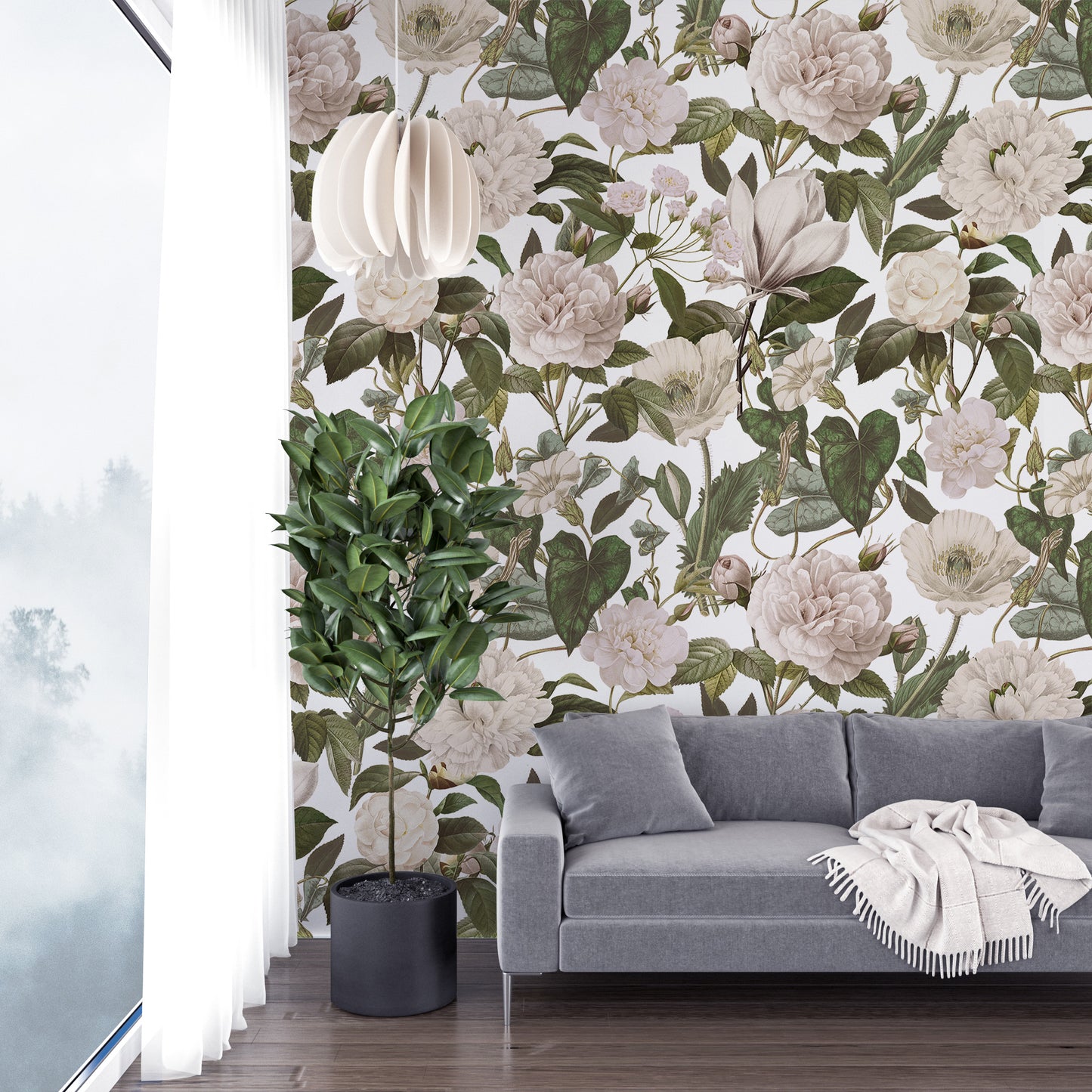 Patrón Floral Ramo de Novias