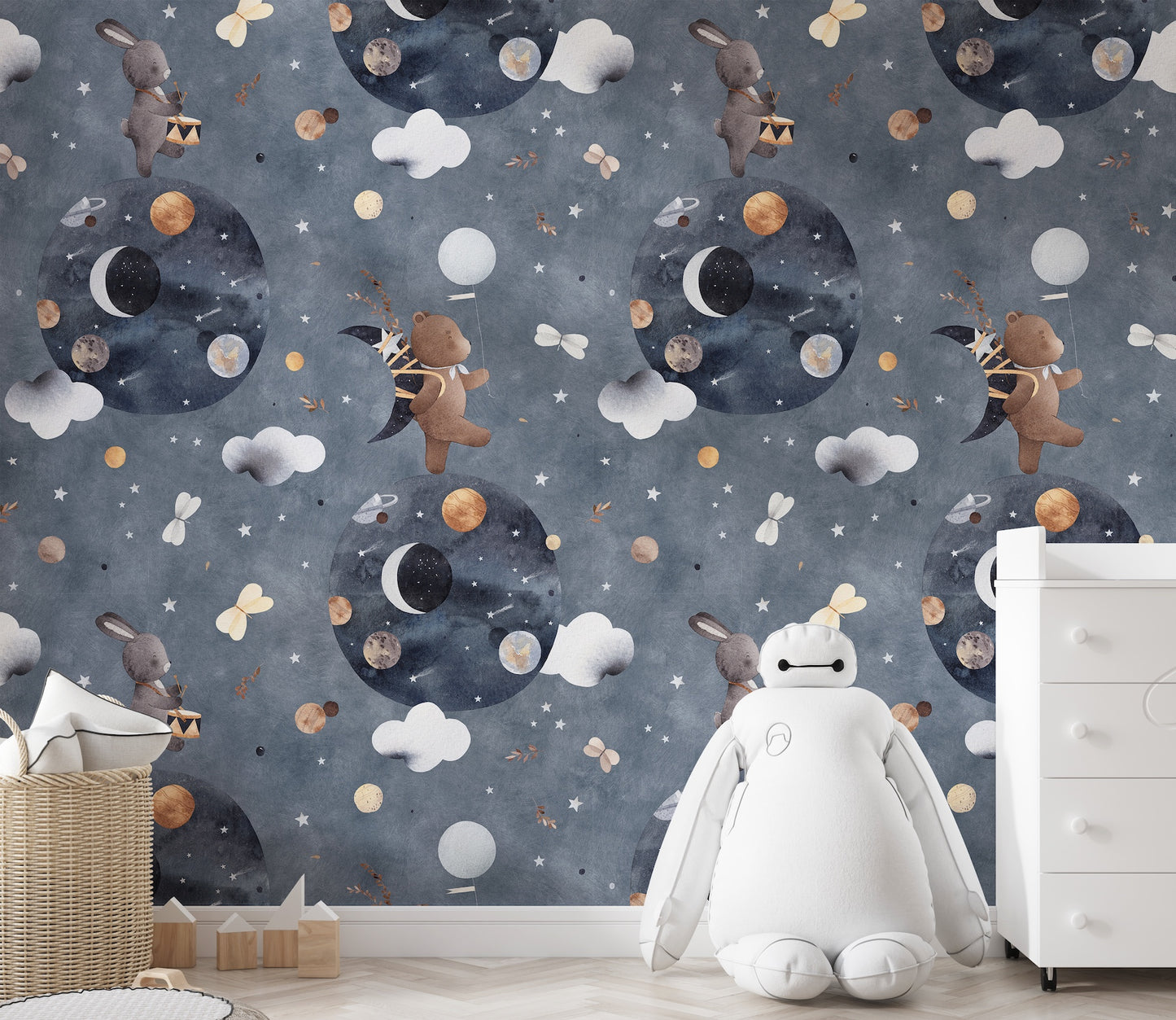 Cute Baby Animals and Moons