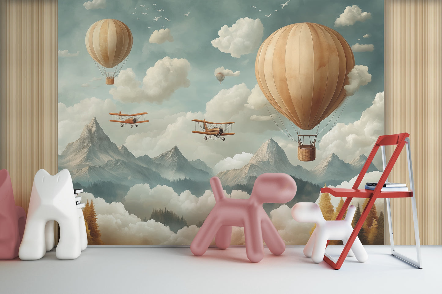 Montañas, Avionetas y Globos