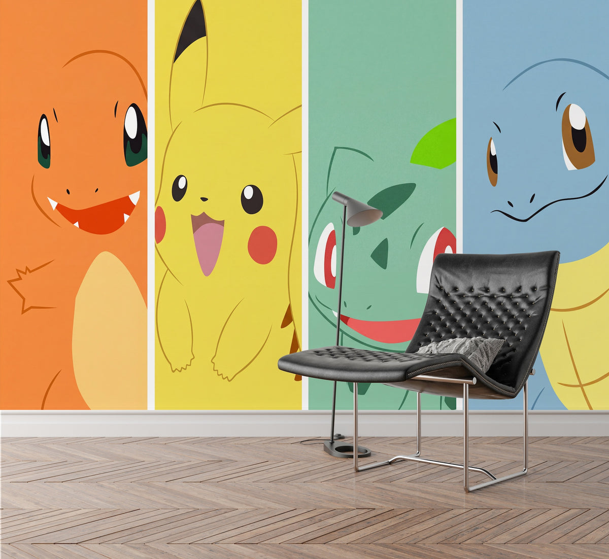 Pokemon Wall Characters Sketch