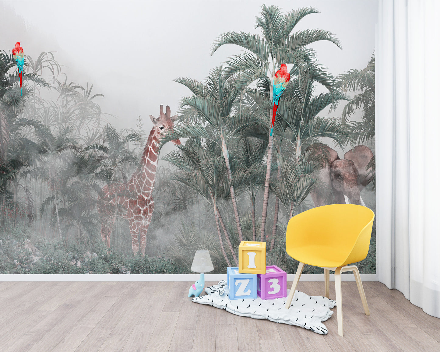 Guacamayas y Selva Tropical