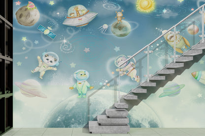 Astronautas Animalitos en el Espacio