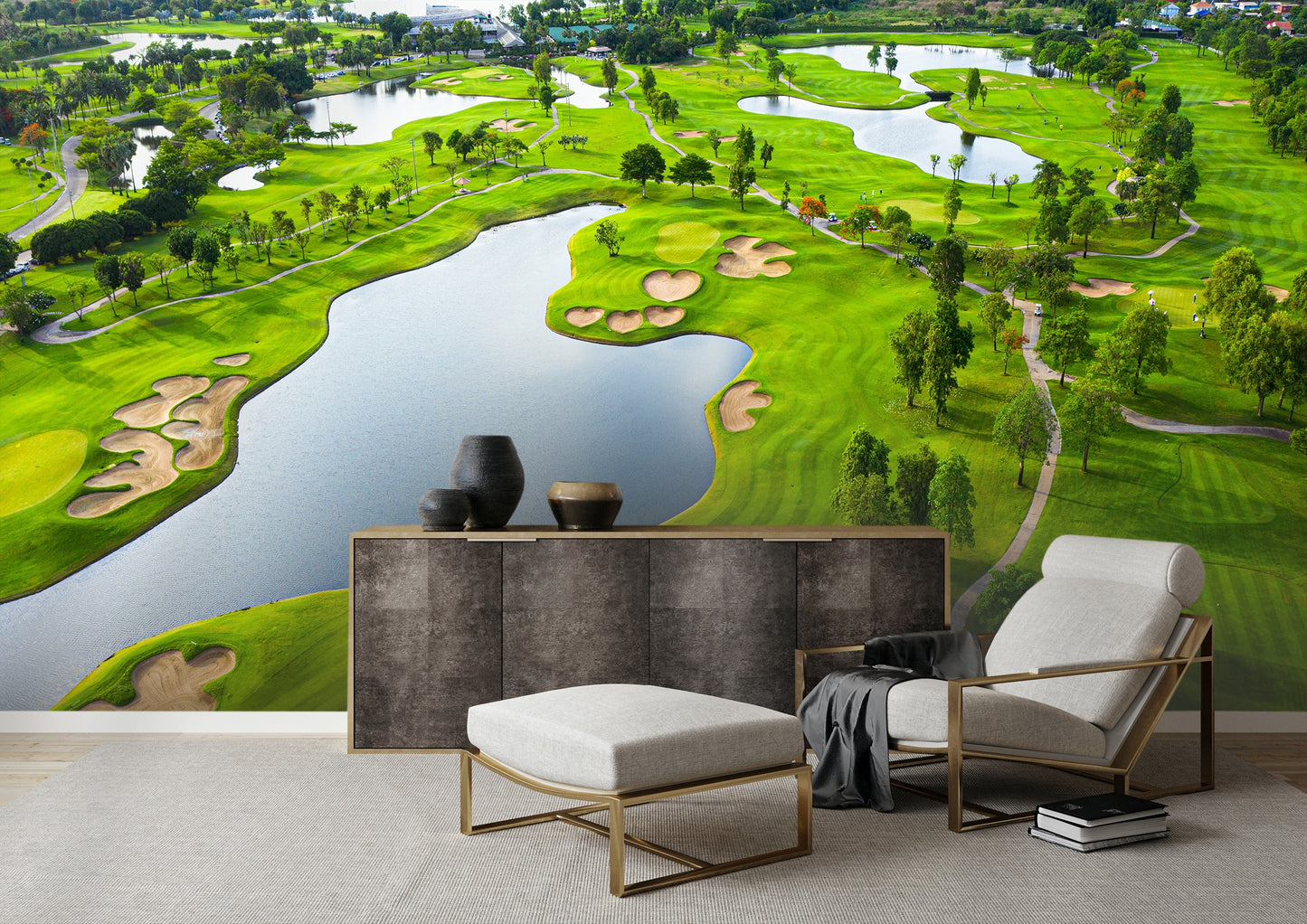 Golf Course Bird's View