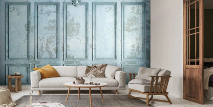 Grunge French Panel - Light Blue