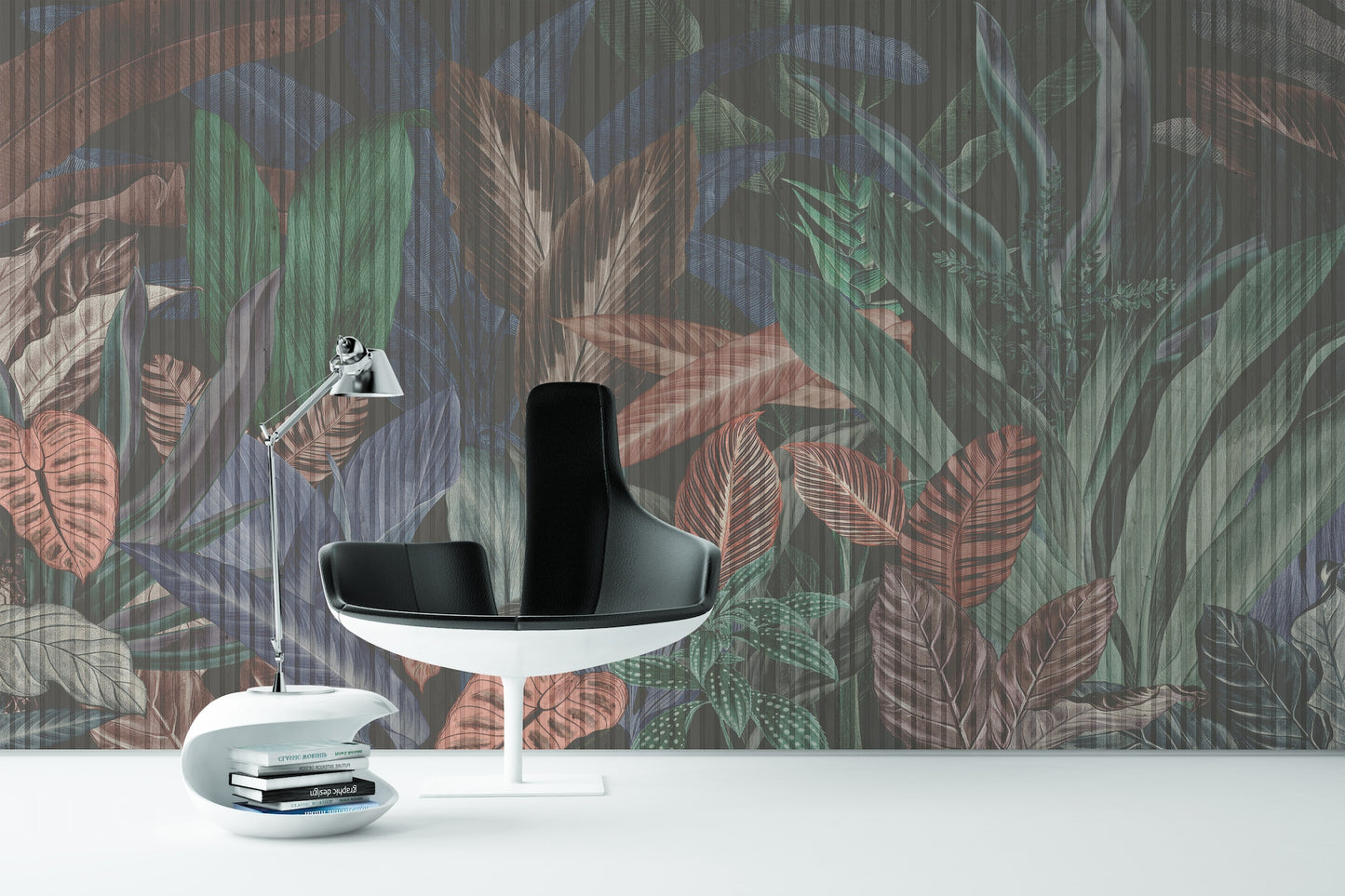 Imitación Lambrín de Madera con Imágenes y Efectos