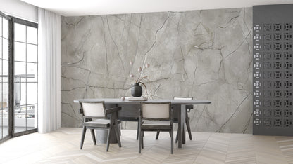 Marmol Greige Concreto con Venas Negras