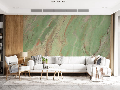Acid Emerald Green Marble