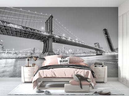 Black & White Brooklyn Bridge