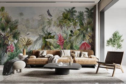 Jungla Tropical y Libelulas