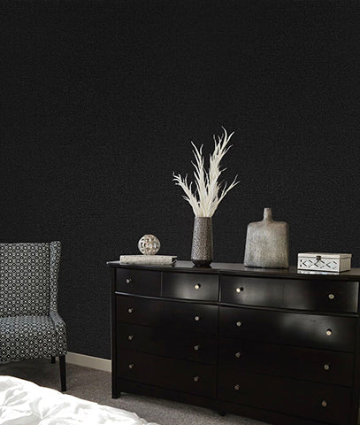 Tapiz Wallpaper Negro Contemporáneo