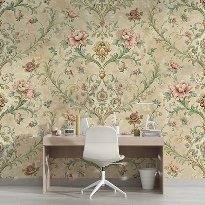 Greca Floral Clásica