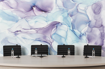 Cool Liquid Abstract Design - Ice