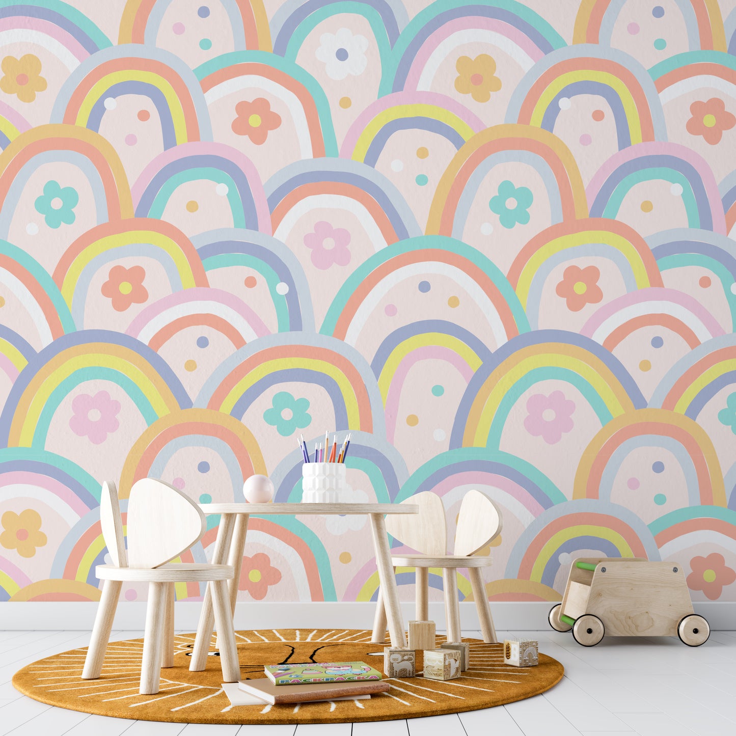 Cute Rainbow Pattern - Intense and Subtle