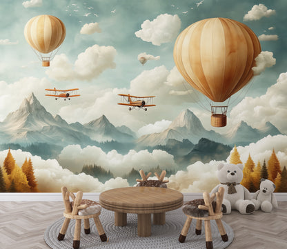 Montañas, Avionetas y Globos
