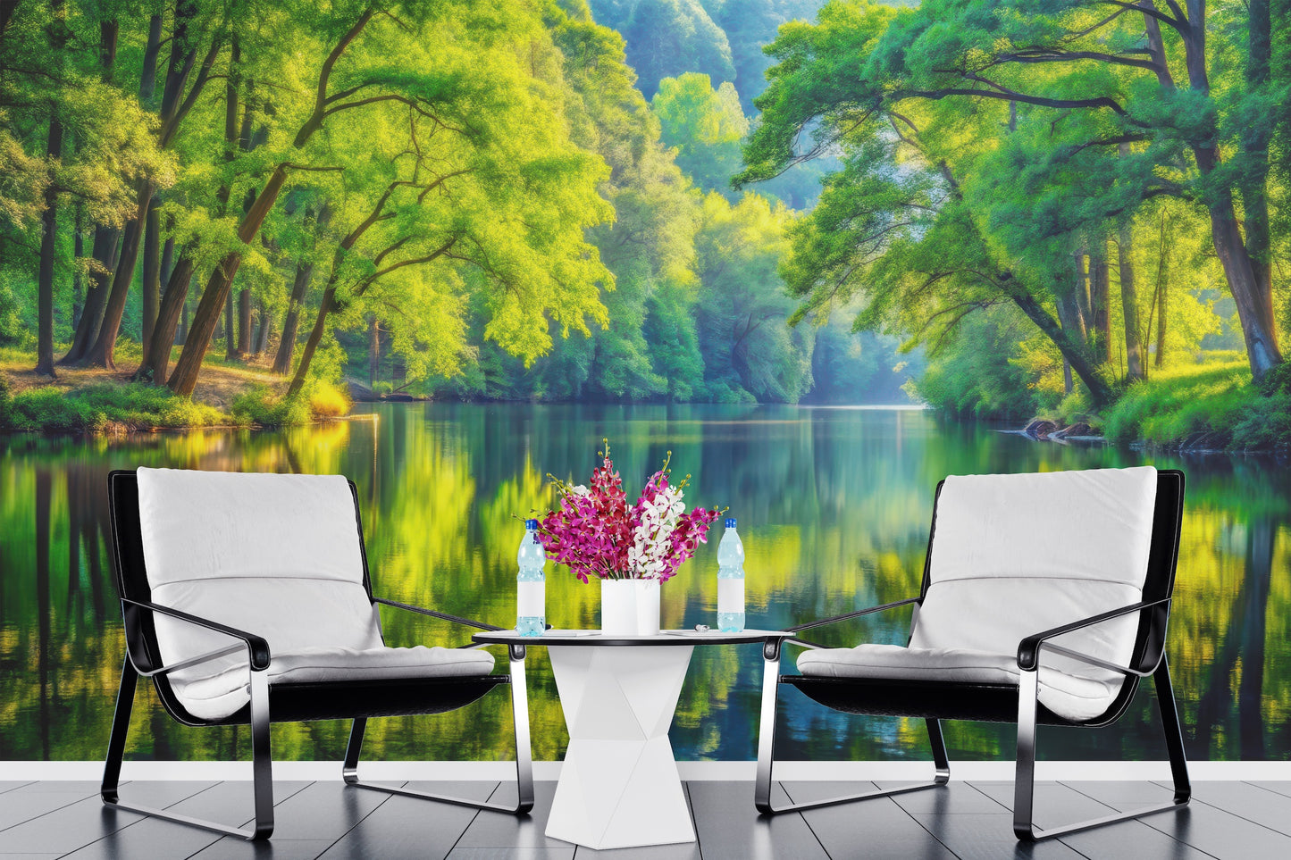 Paisaje Reflejo en el Lago