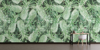 Piñas Pineapples Grunge