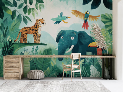 Selva Infantil Jaguar, Elefante y Tucanes