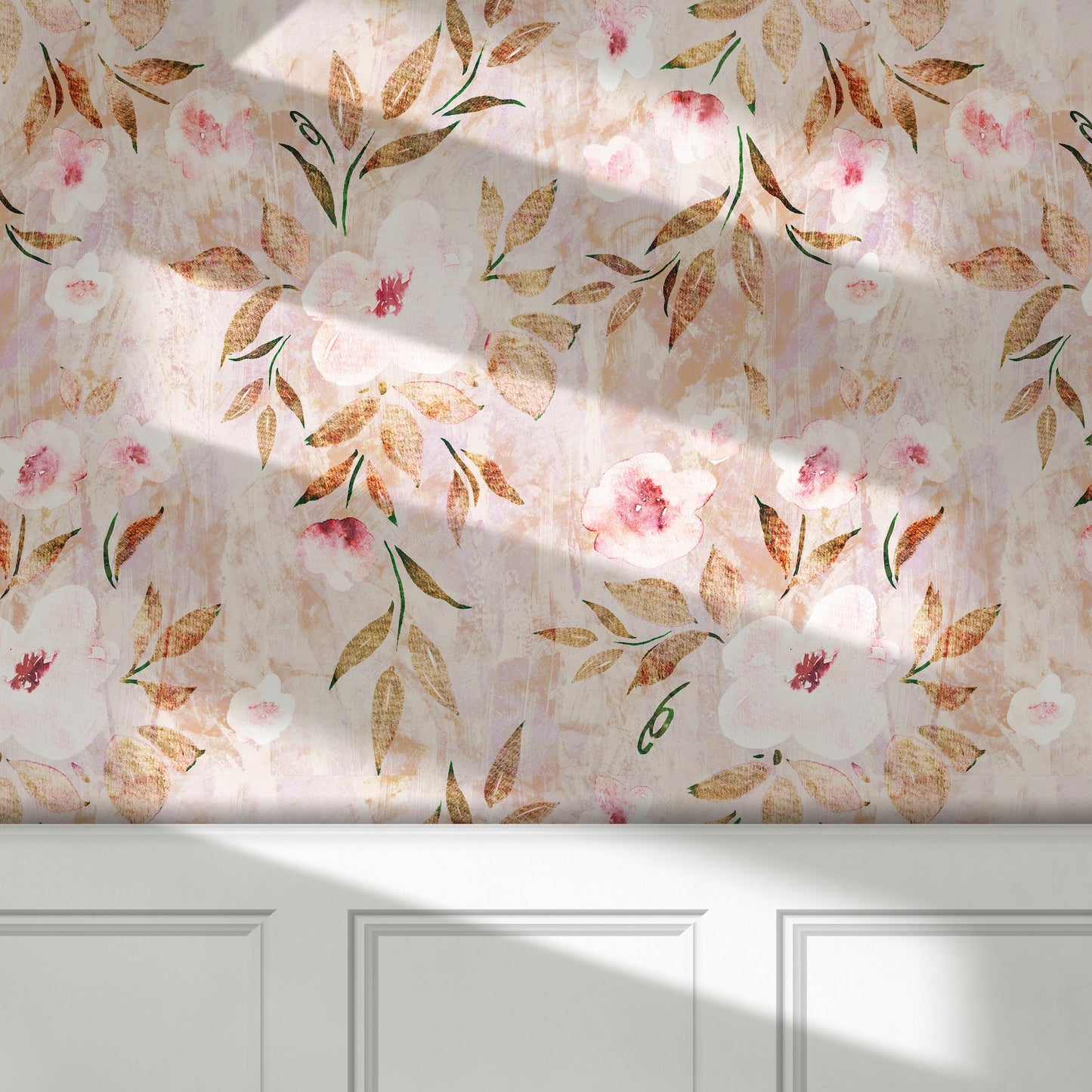 Fondo Floral Dulce Y Tierno