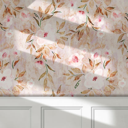 Fondo Floral Dulce Y Tierno