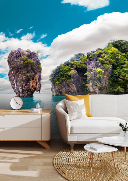 Pintoresco Paisaje Mar en Tailandia