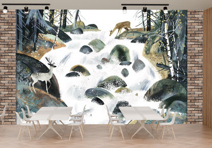 Deer and Forest Rapids