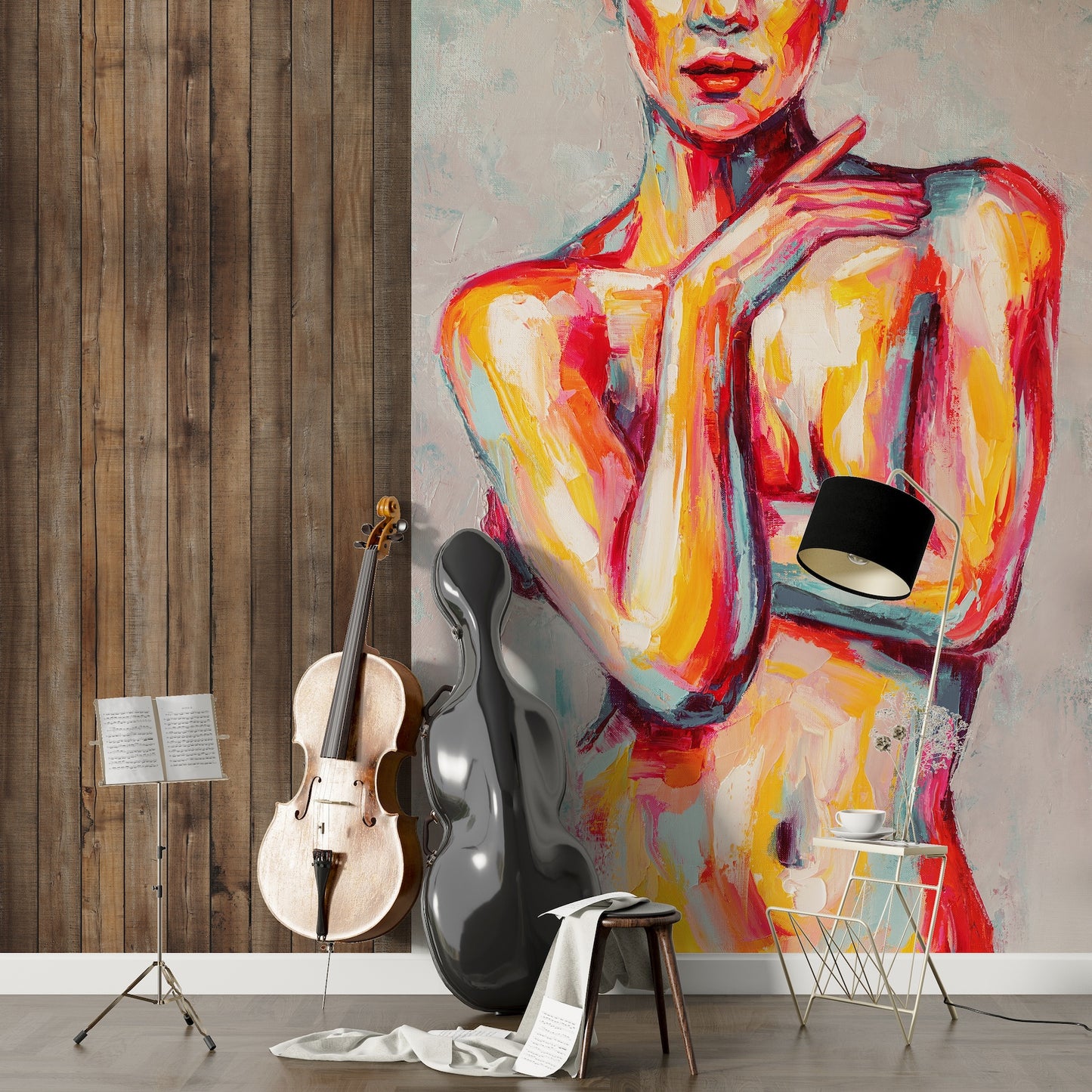 Sexy Woman Oil Painting Brushes II