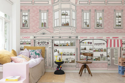 Fachada Candy Store - Pink