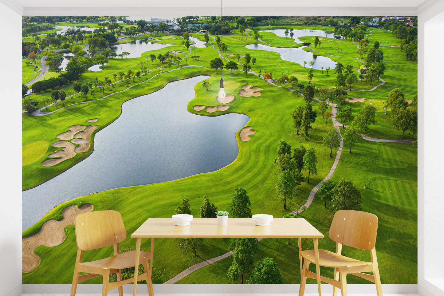 Golf Course Bird's View