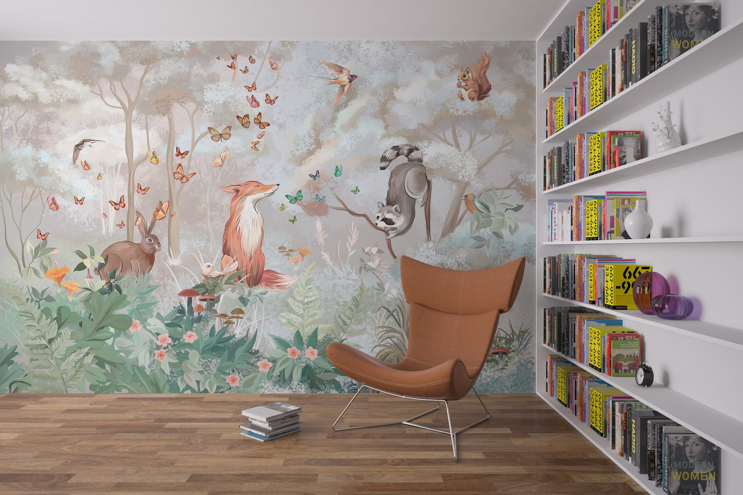 Bosque y Animalitos 5 Colores