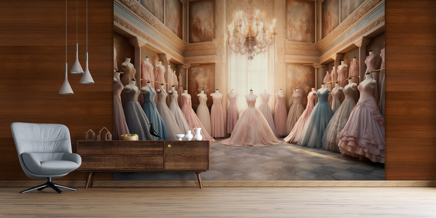Aparadores Con Vestidos Estilo Princesas