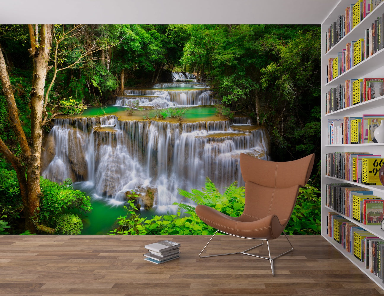 Paisaje Bosque y Cascada en Vietnam