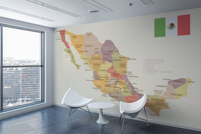 Mapa México por Estados, Dos Versiones