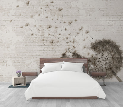 Muro Ladrillo Off White y Dandelion