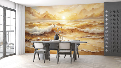 Golden Waves & Beach