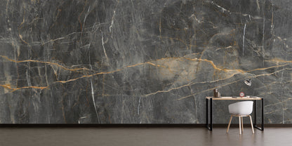 Mármol Gris Obscuro Vetas Beige