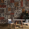 Europrint African Motif Abstract Wallpaper