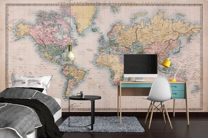 Vintage World Map